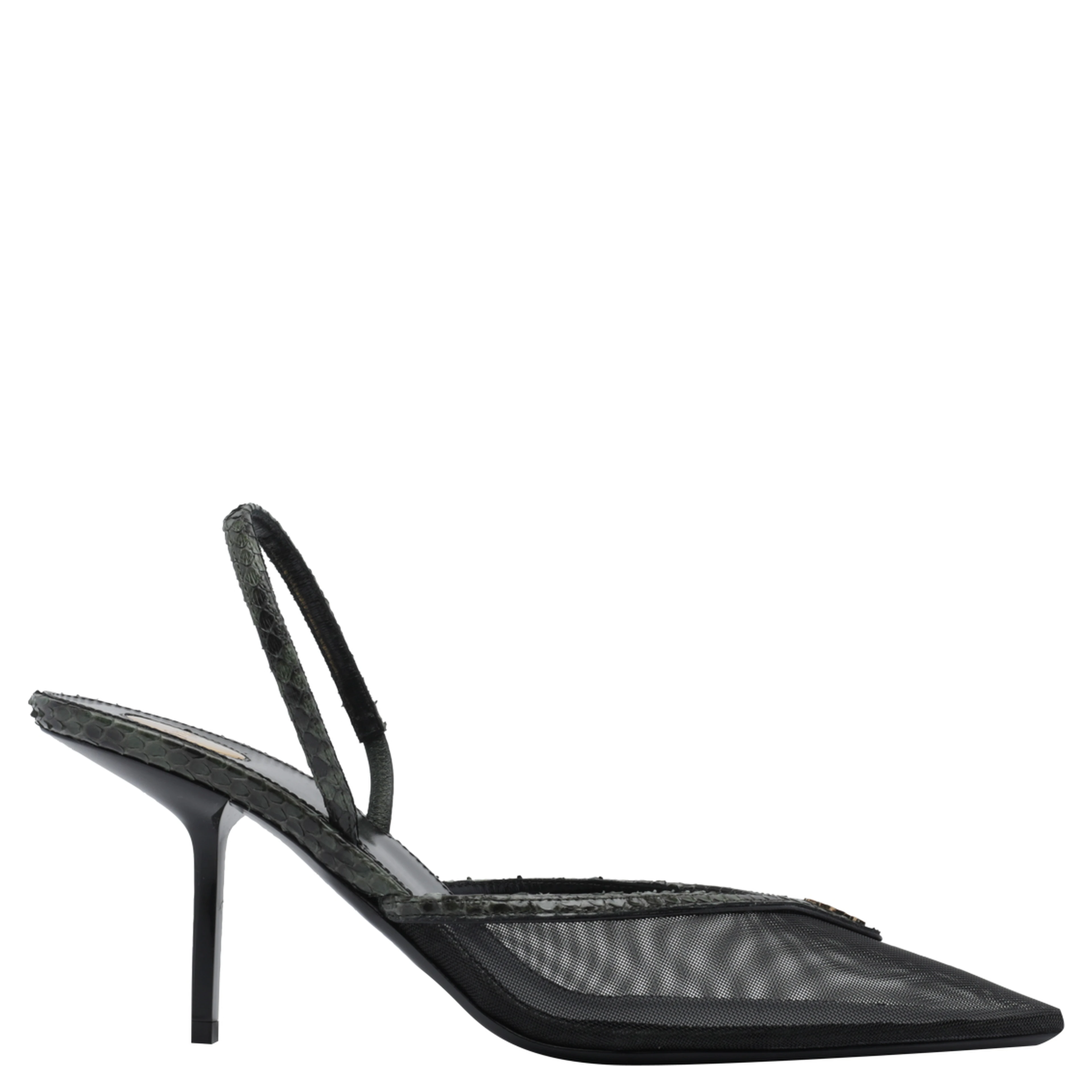 Saint Laurent With Heel Black