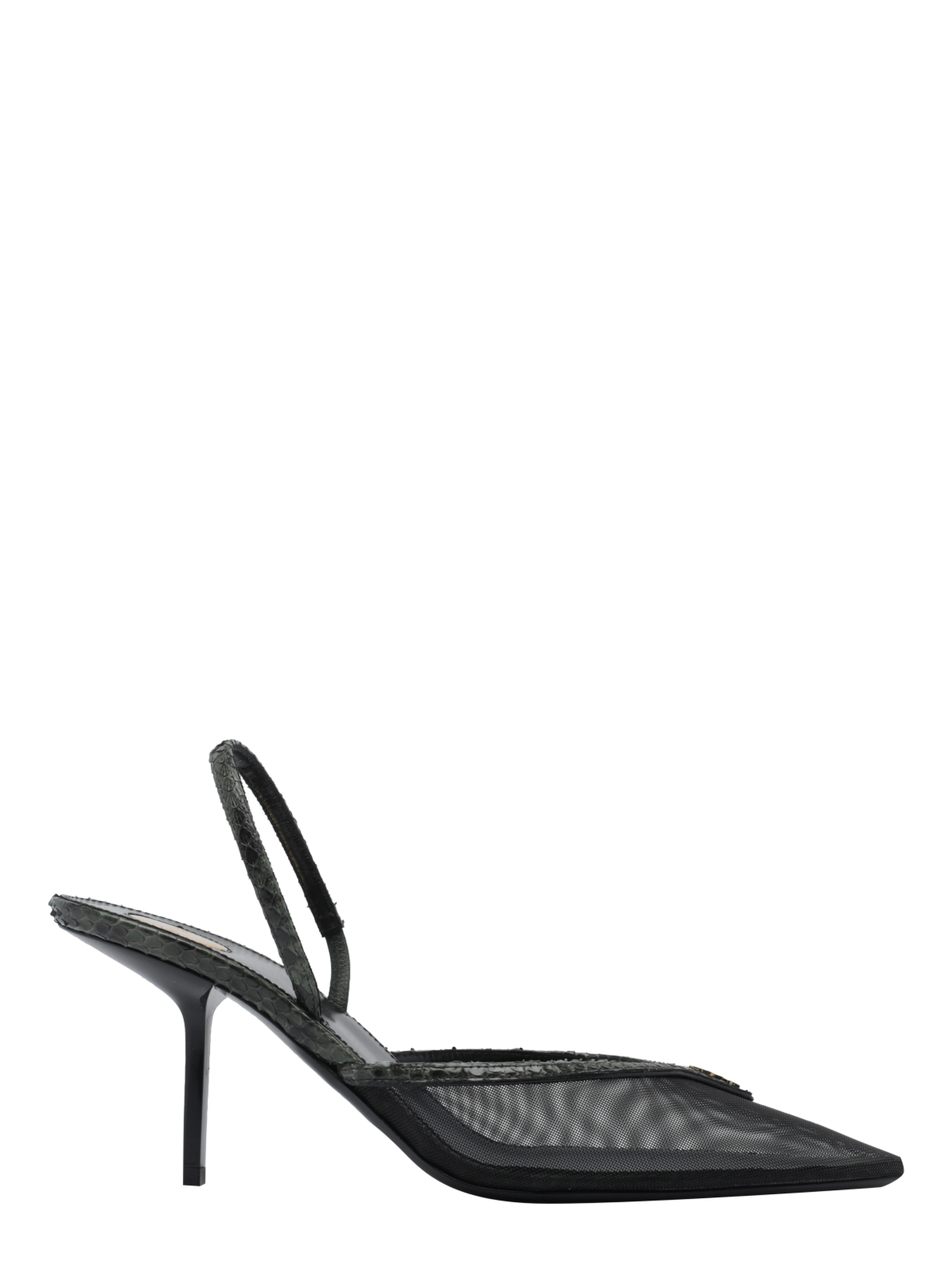 Saint Laurent With Heel Black