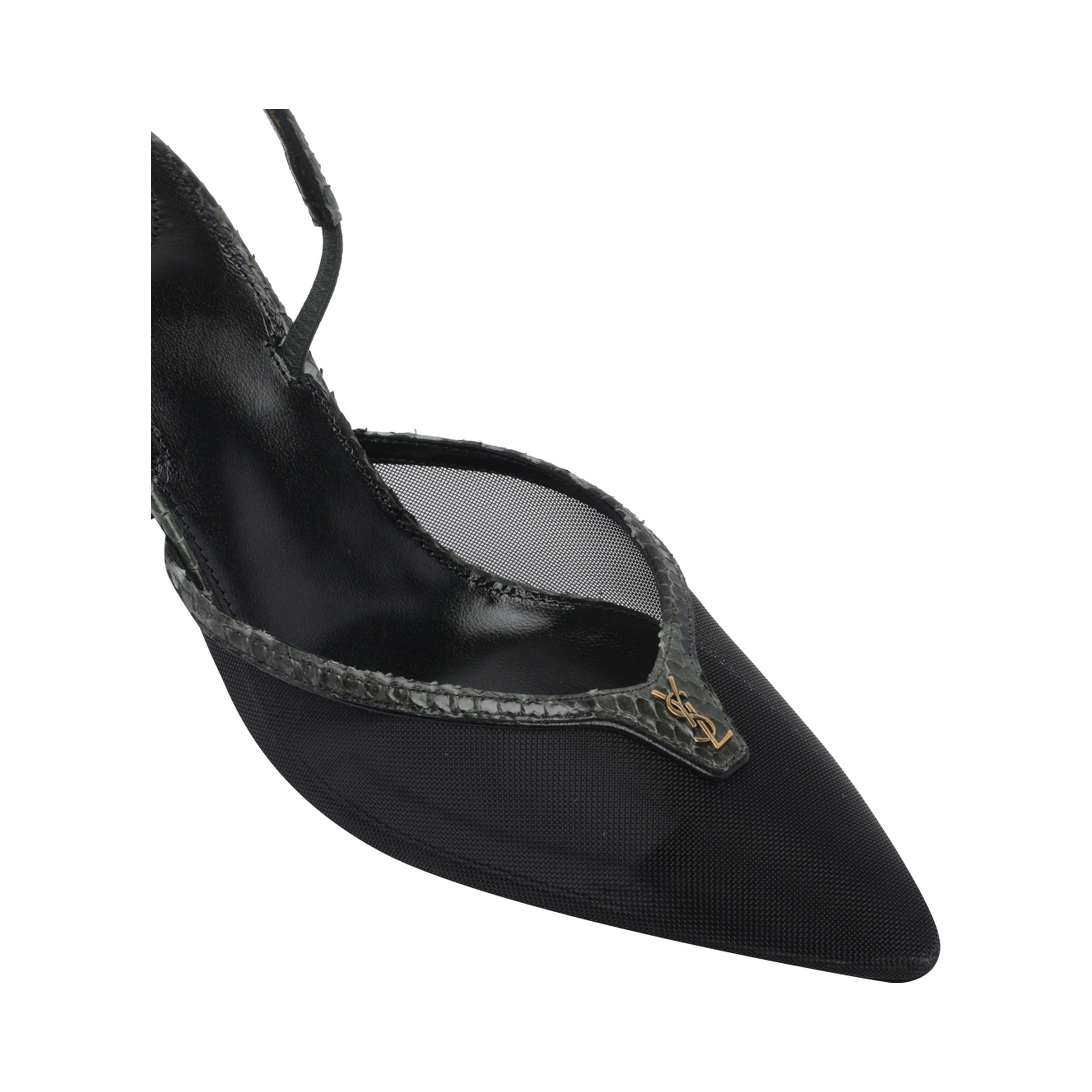 Saint Laurent With Heel Black