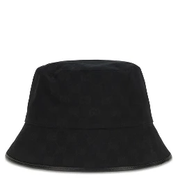 Black Polyester Bucket Hat