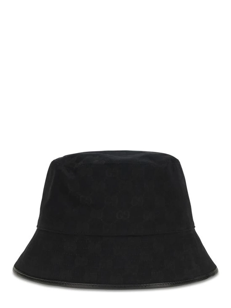 Black Polyester Bucket Hat