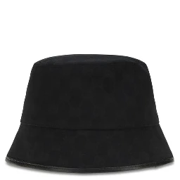 Black Polyester Bucket Hat