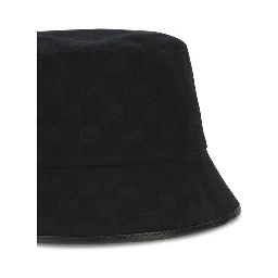 Black Polyester Bucket Hat