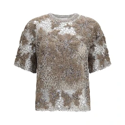 Beige Mohair Blouse