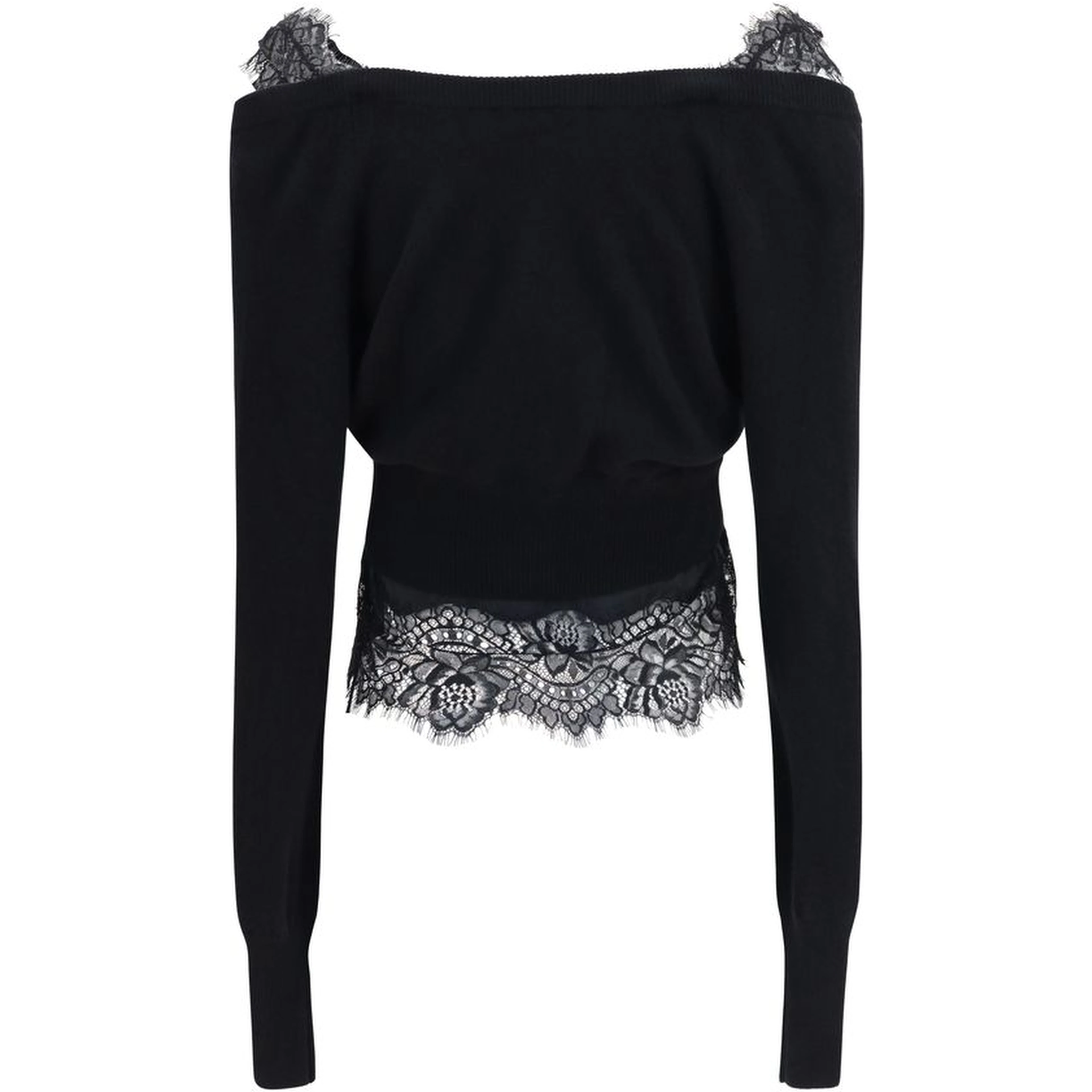 Black Cashmere Cardigan