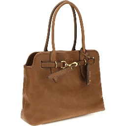 Brown Calf Leather Bos Taurus Shoulder Bag