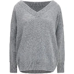 Gray Cashmere Sweatshirt