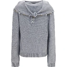 Gray Cashmere Sweatshirt