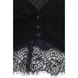 Black Cashmere Cardigan