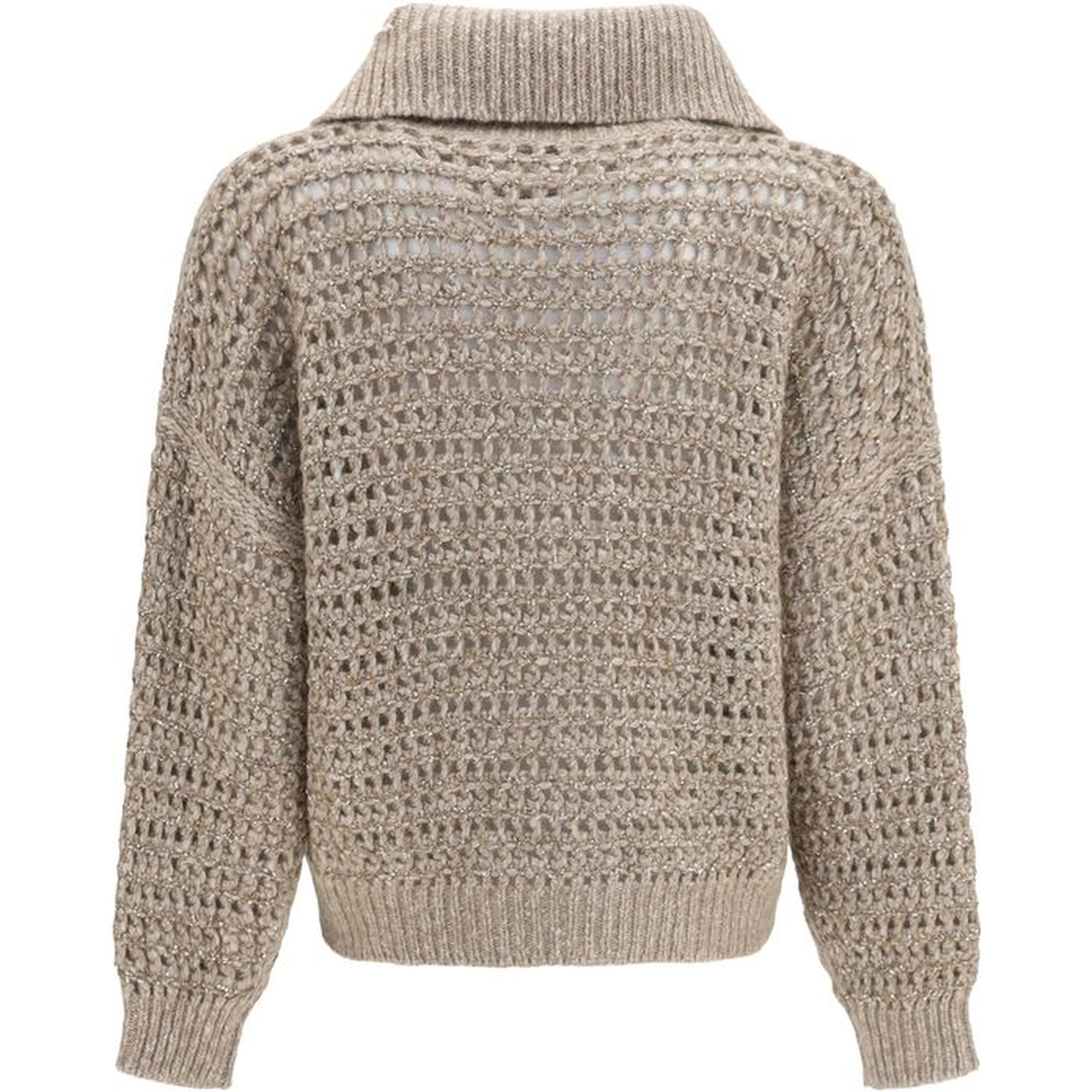 Gray Cashmere Cardigan