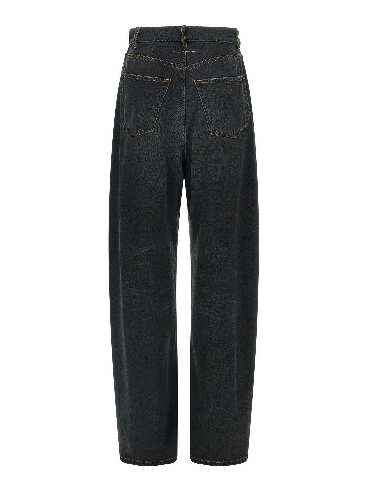 Blue Cotton Flared Jeans alternative