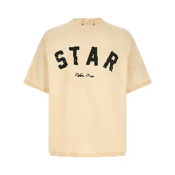 Beige Cotton T-Shirt