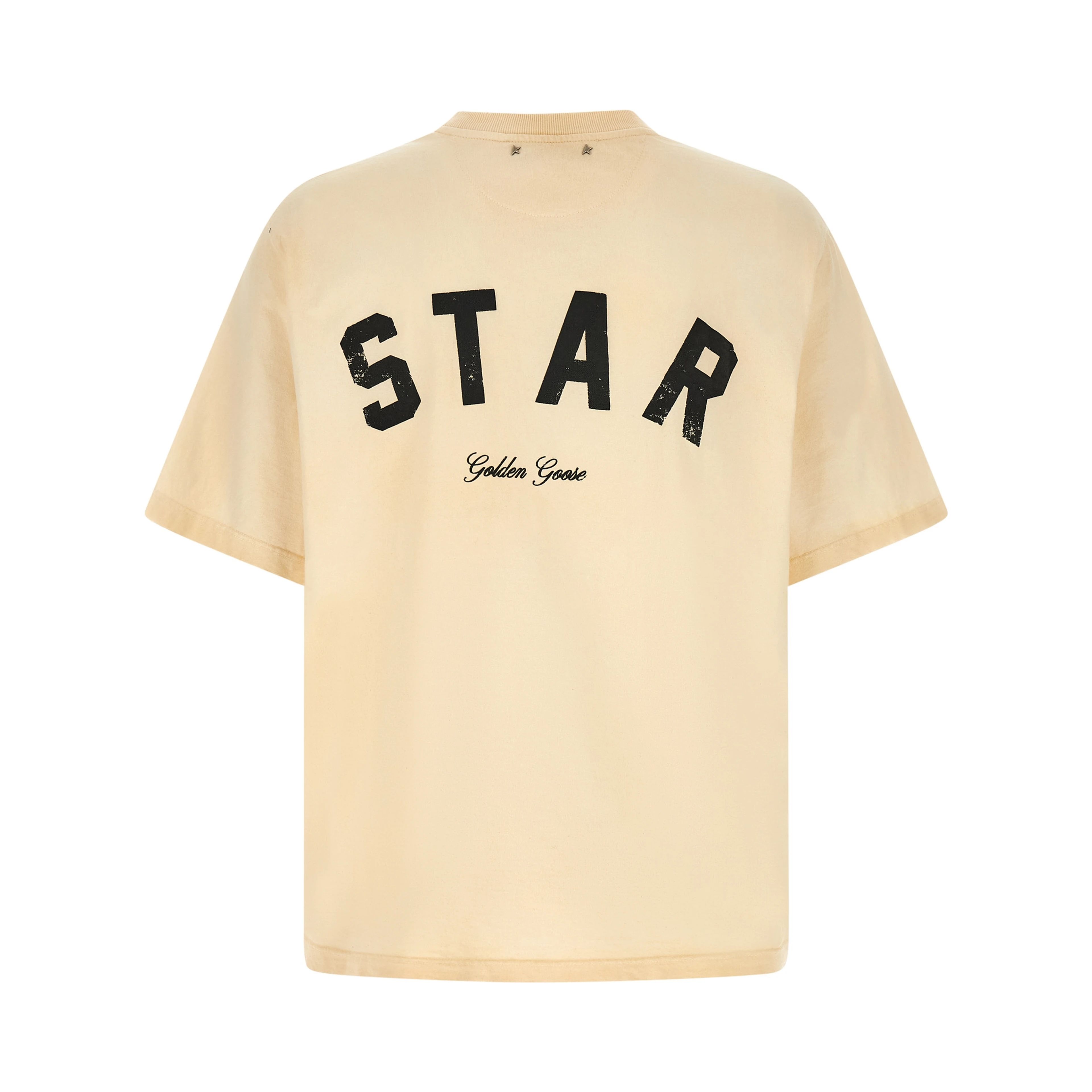 Beige Cotton T-Shirt