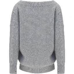 Gray Cashmere Sweatshirt