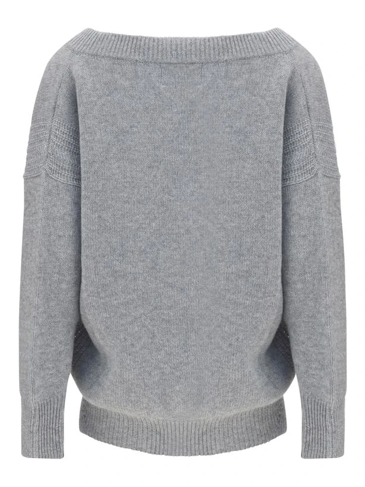 Gray Cashmere Sweatshirt alternative