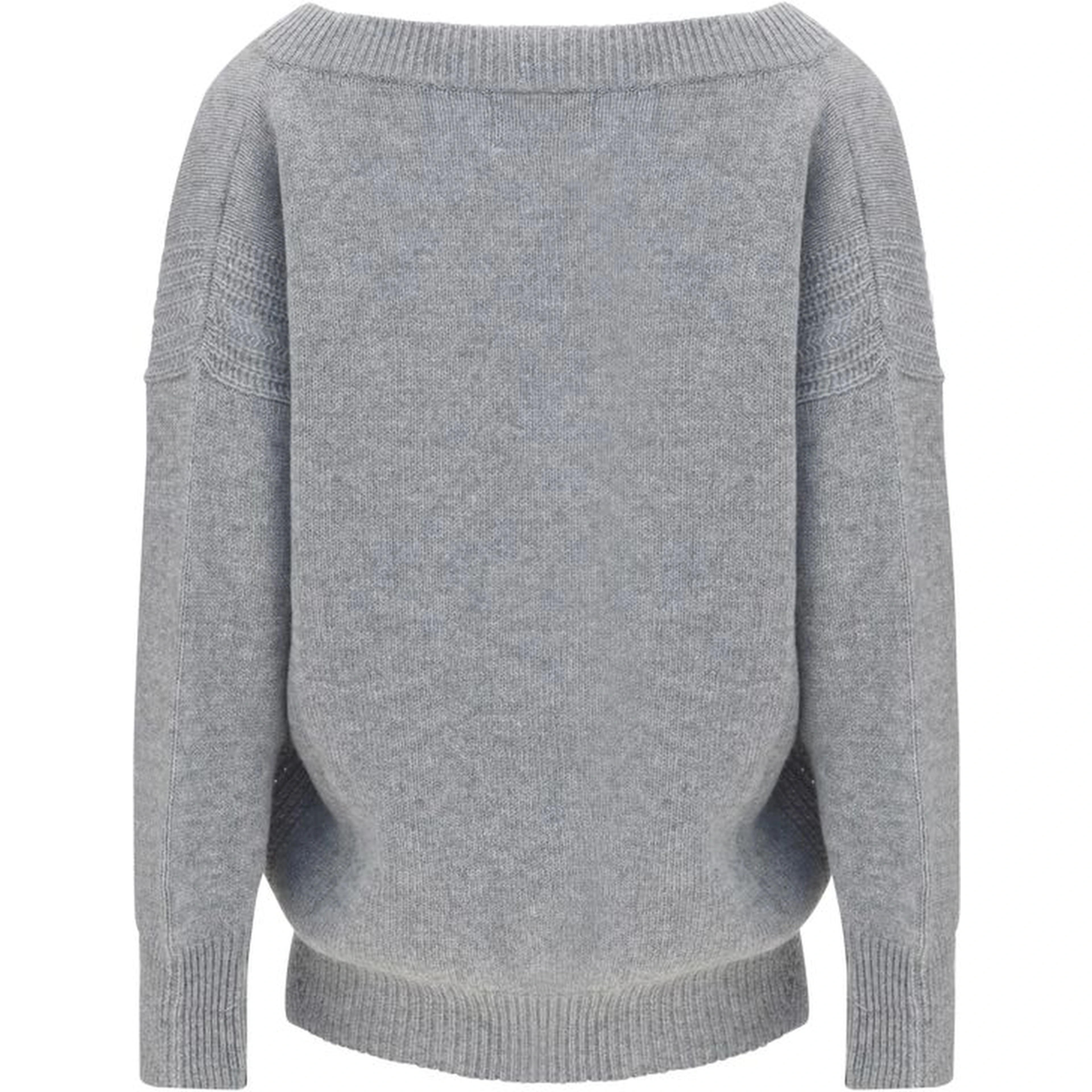 Gray Cashmere Sweatshirt
