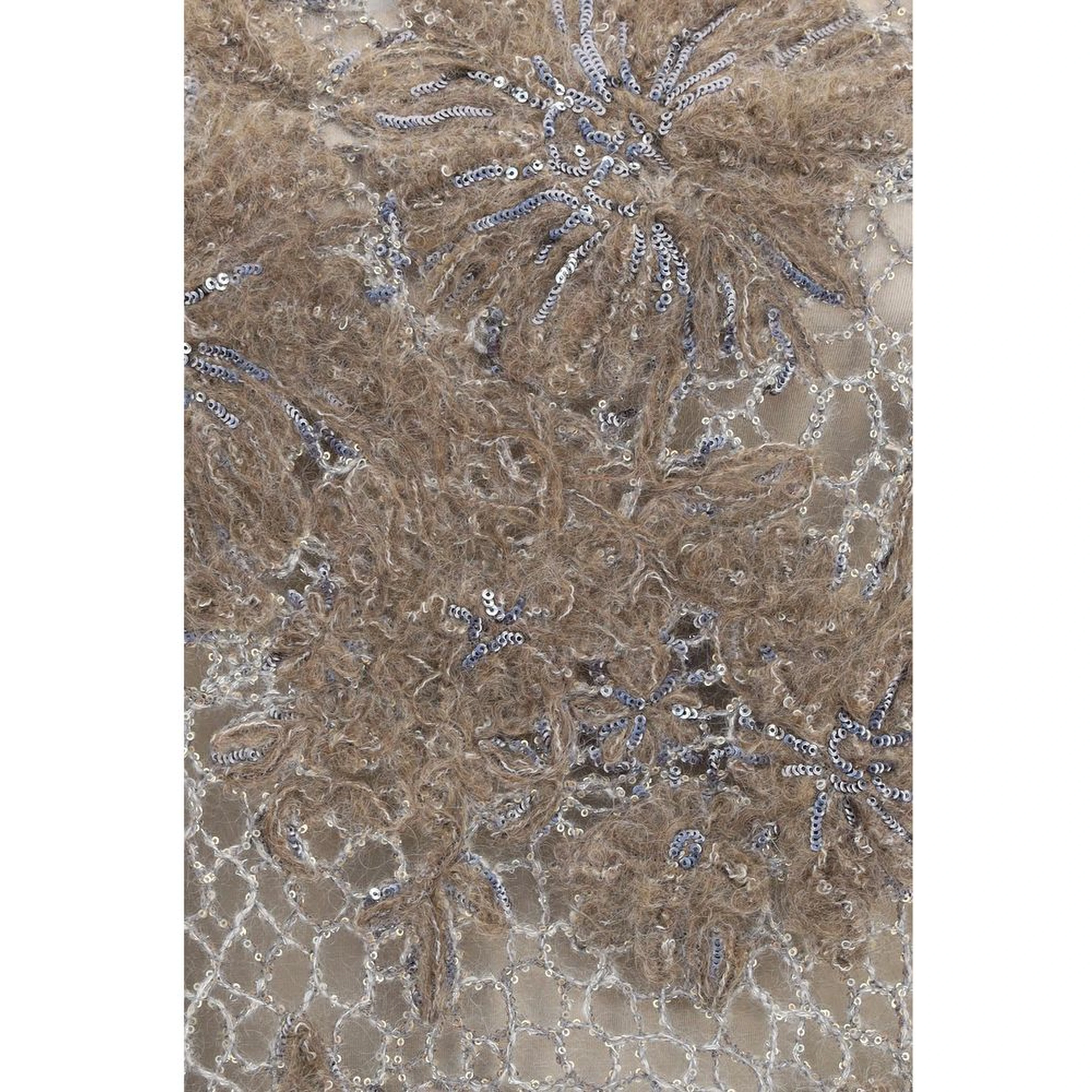 Beige Mohair Blouse