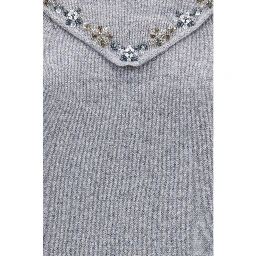 Gray Cashmere Sweatshirt