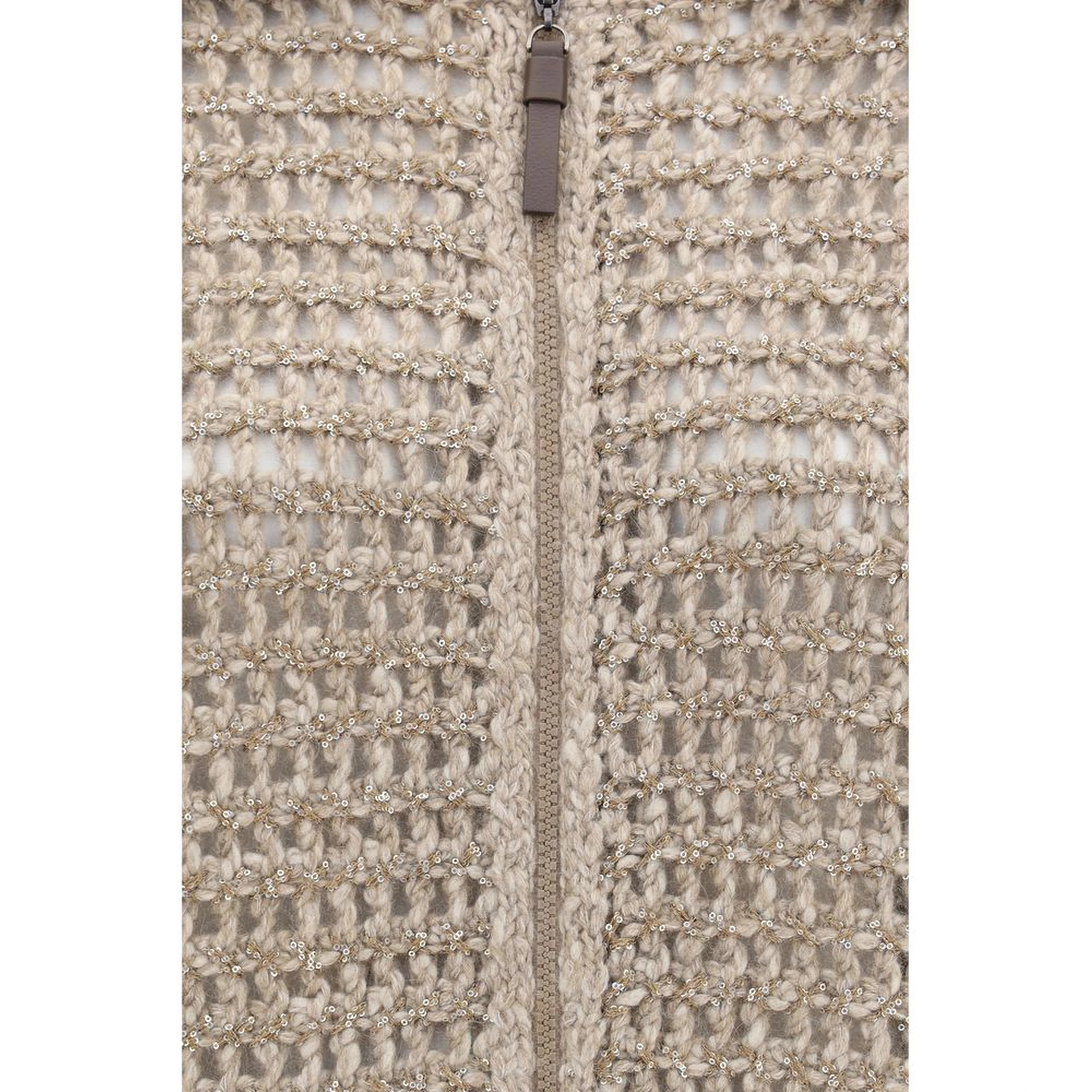 Gray Cashmere Cardigan