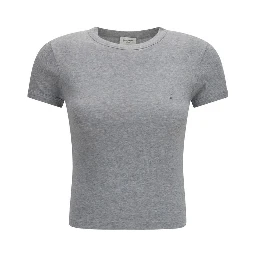 Gray Cotton T-Shirt