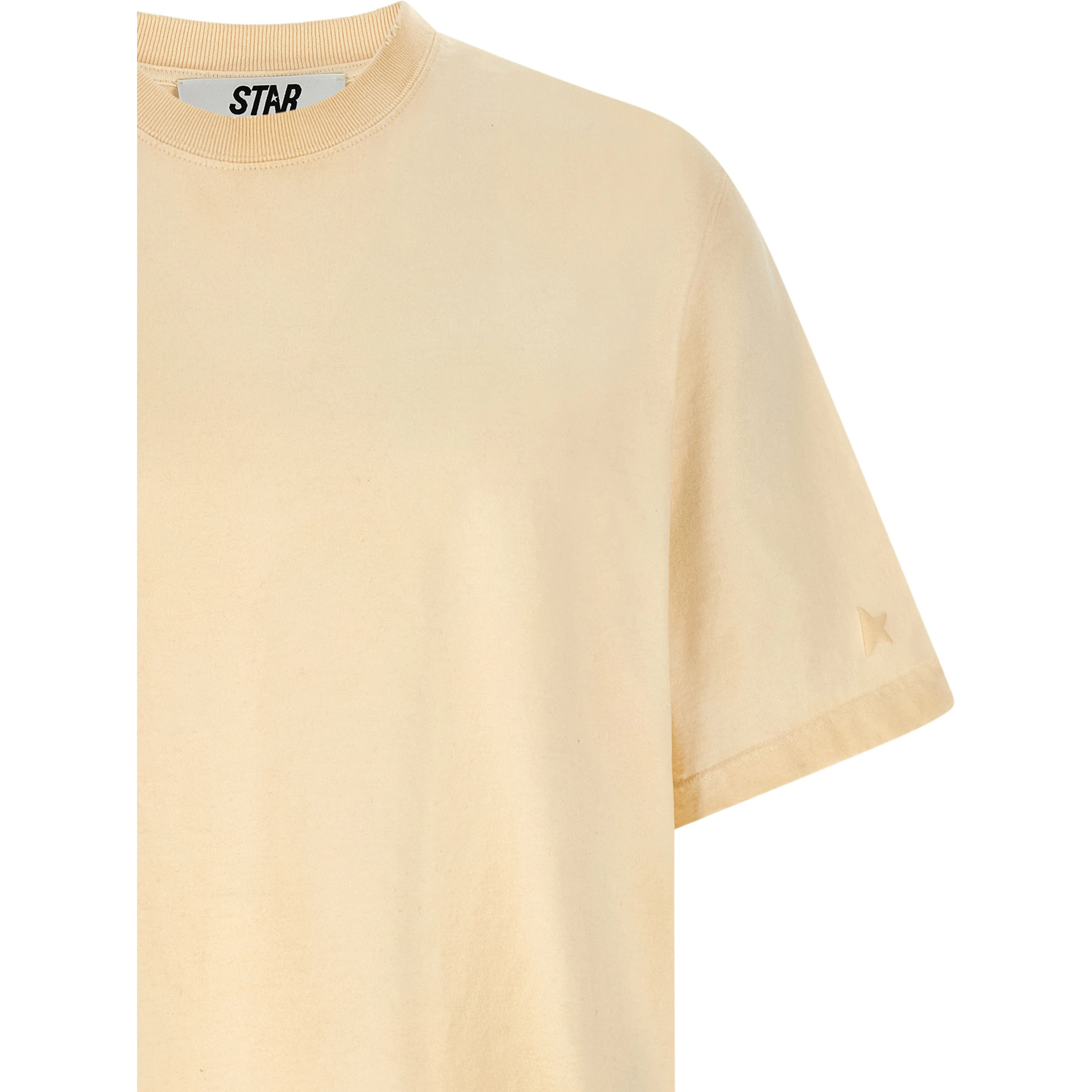 Beige Cotton T-Shirt