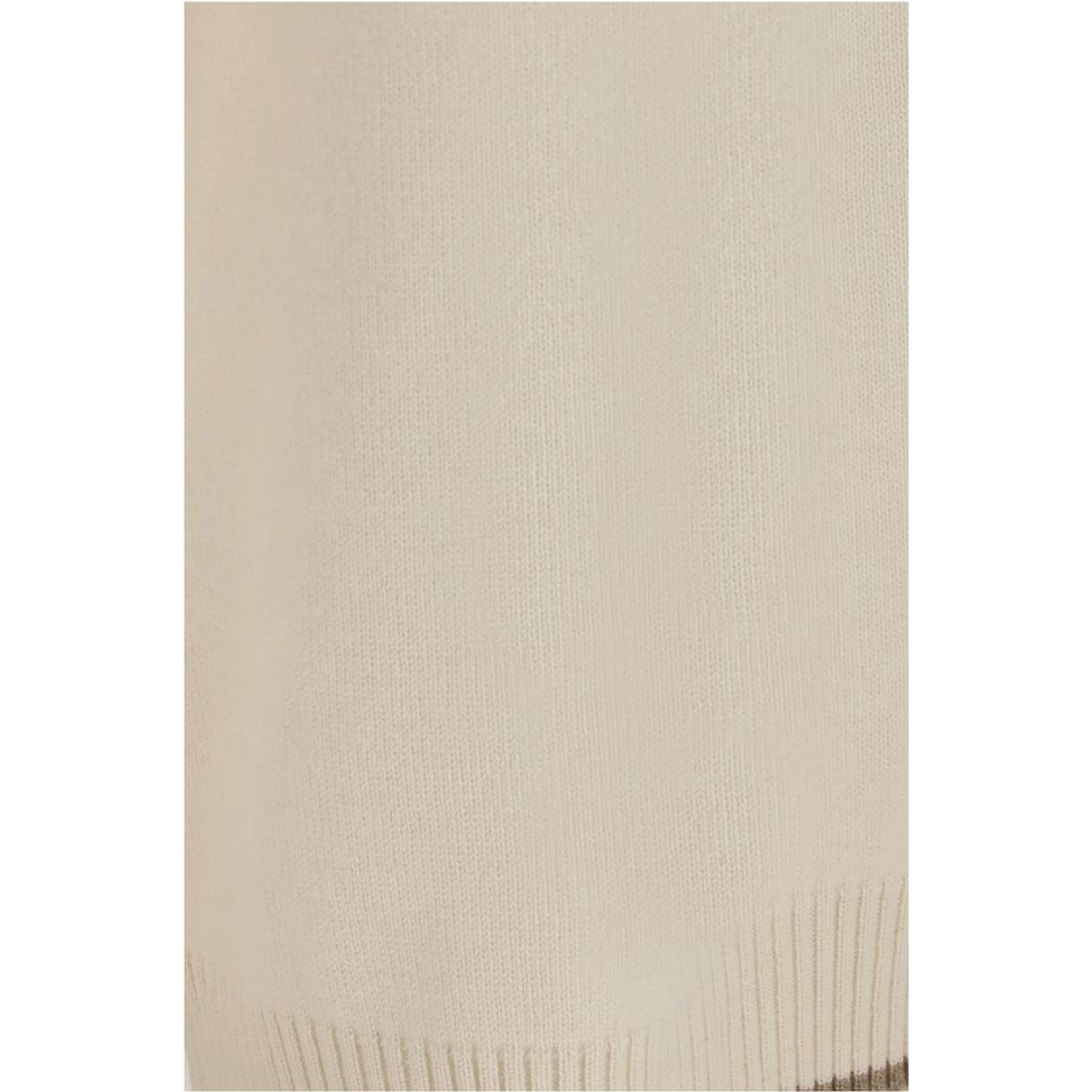 White Cashmere Casual Pants