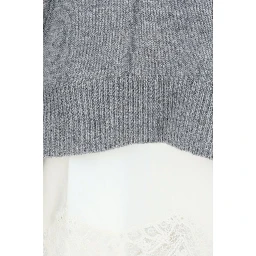 Gray Cashmere Sweatshirt