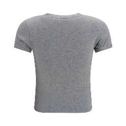 Gray Cotton T-Shirt