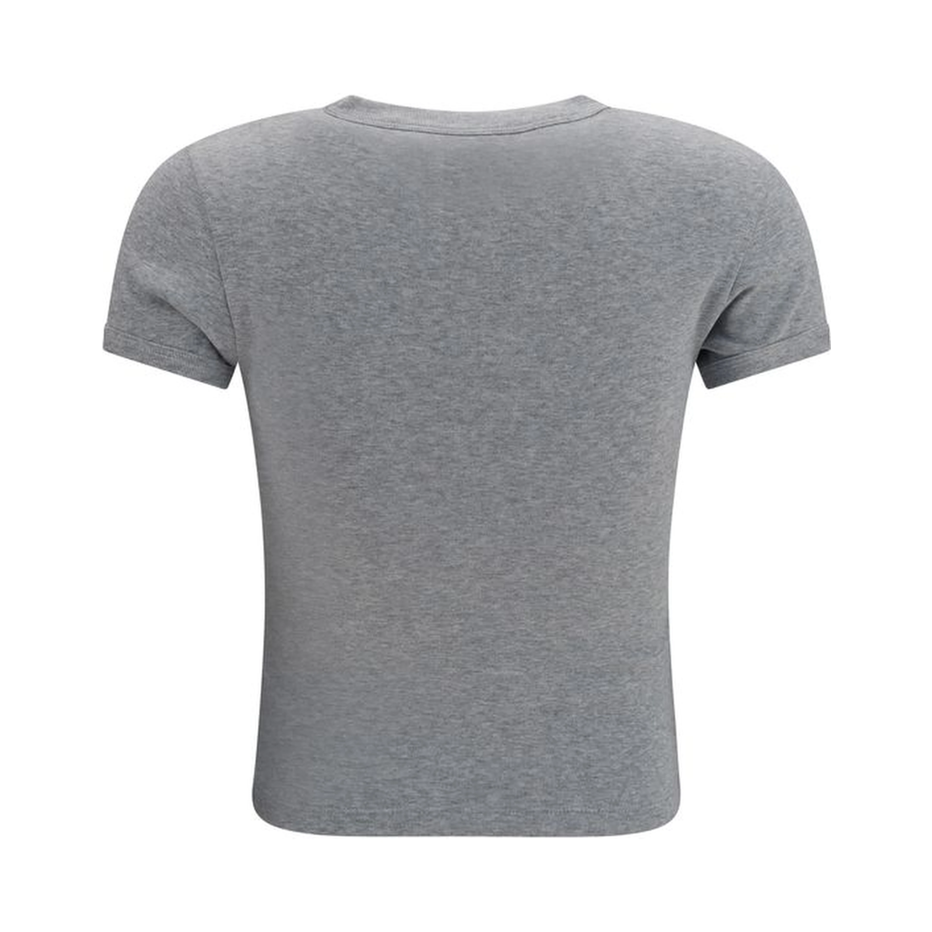 Gray Cotton T-Shirt