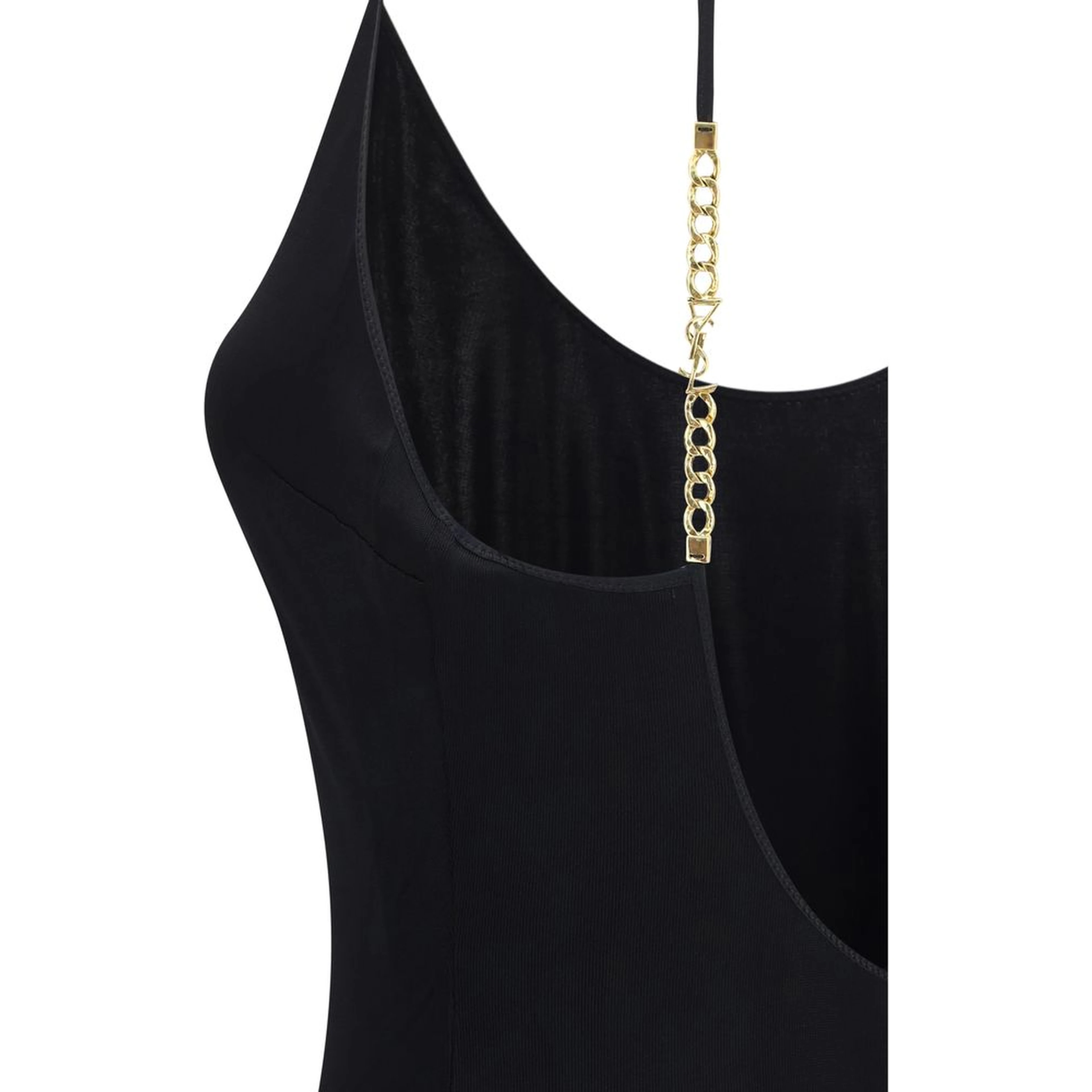 Black Viscose Casual Dress