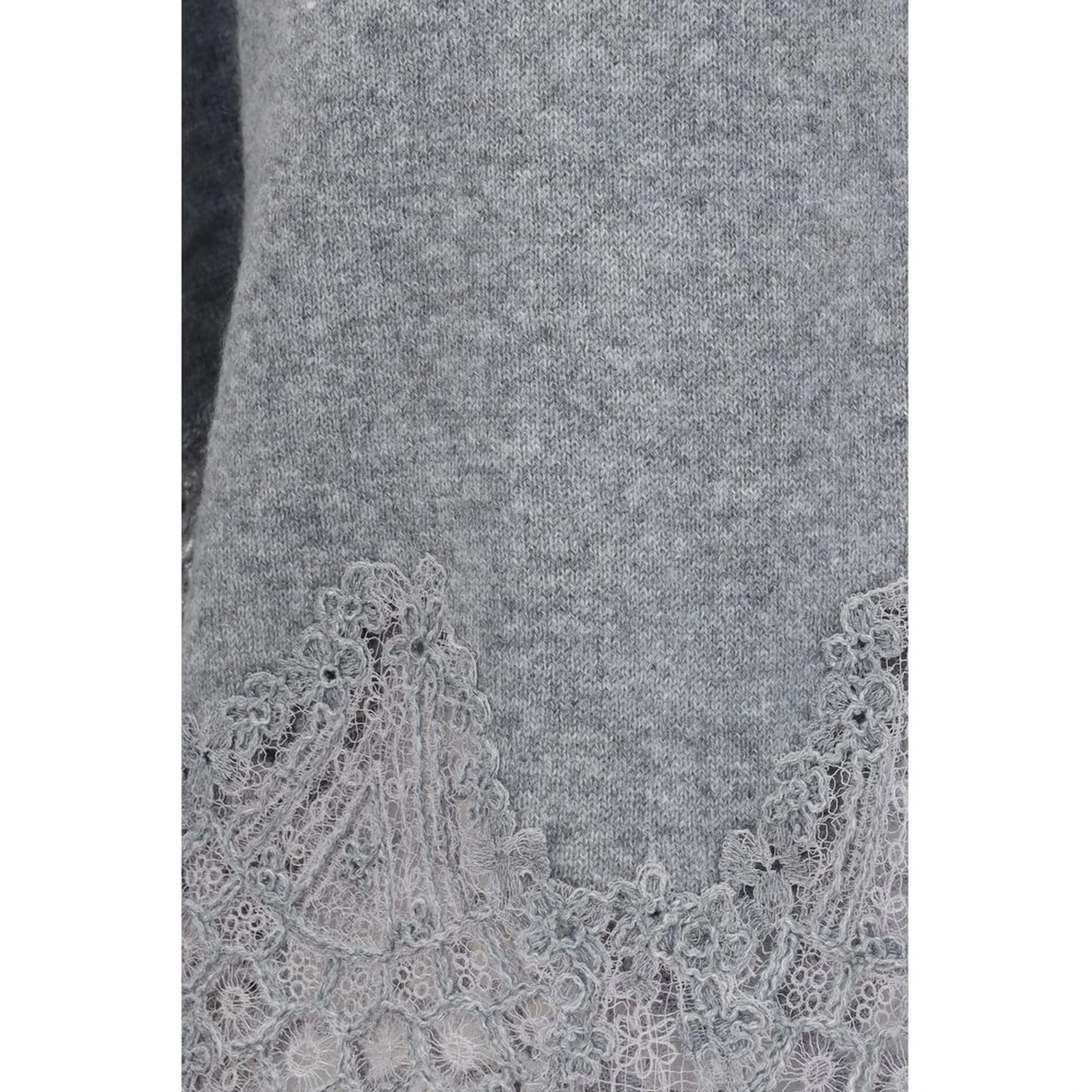 Gray Cashmere Sweater