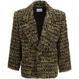 Multicolor Wool Oves Aries Full-Length Jacket