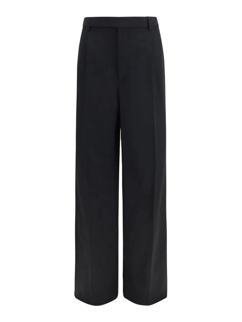 Black Wool Oves Aries Dress Pants