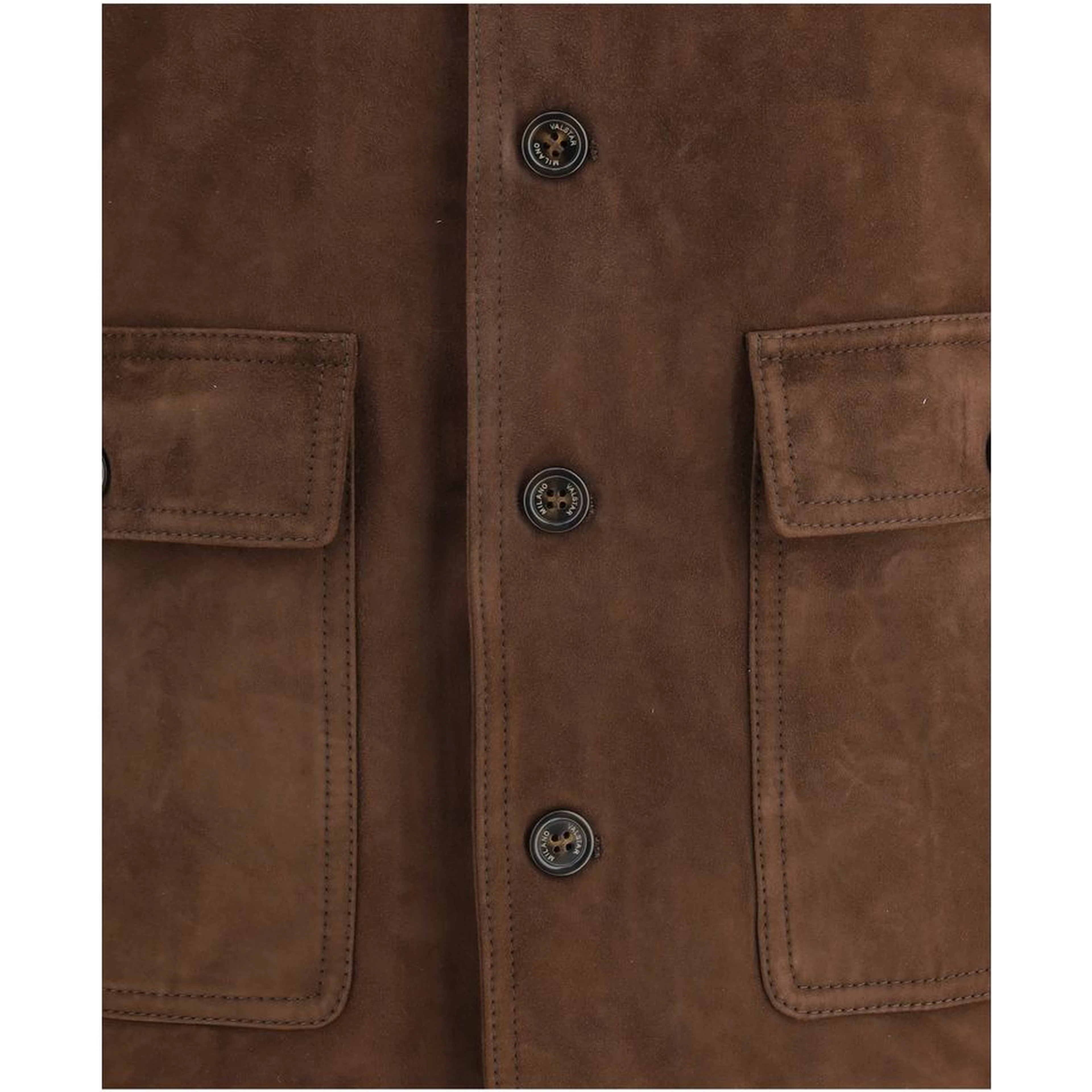 Brown Calf Leather Bos Taurus Bomber