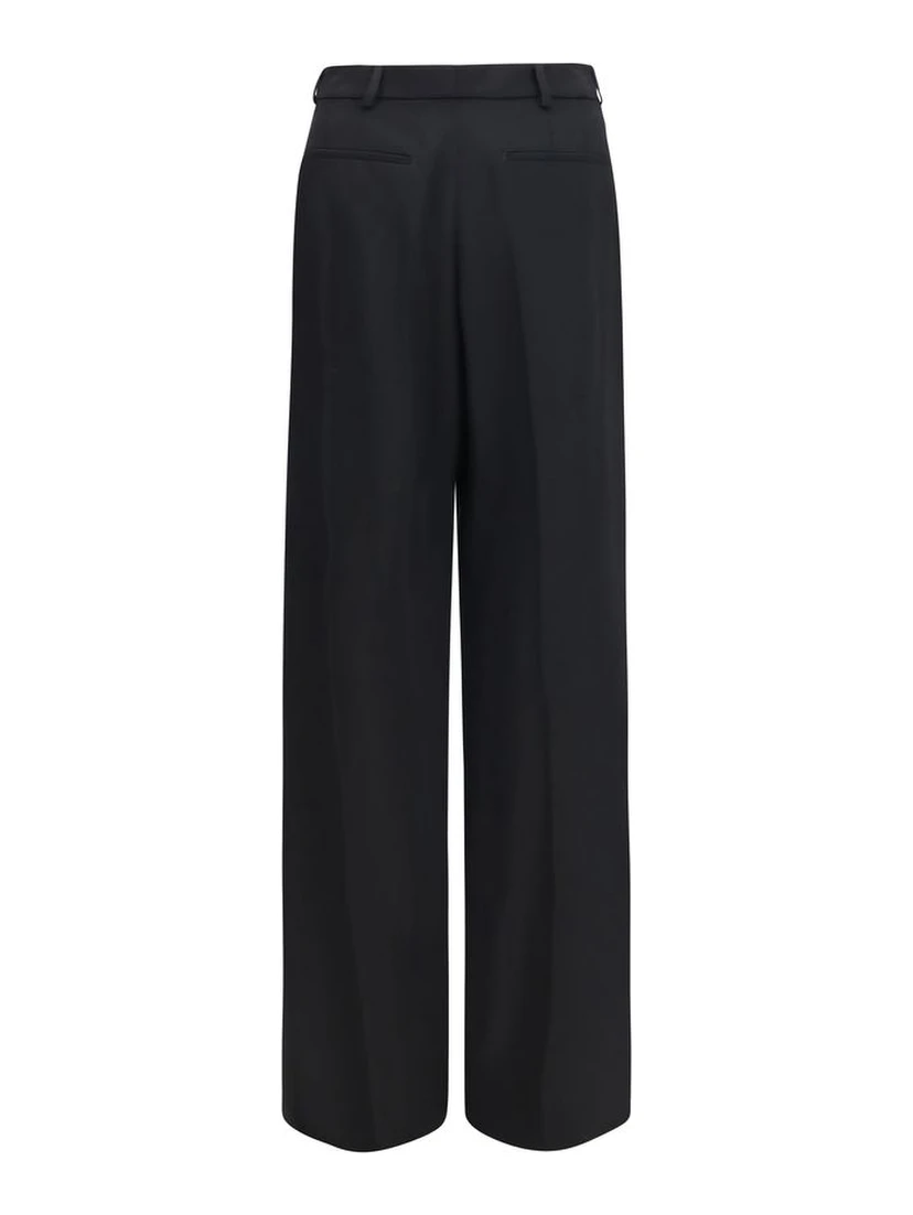 Black Wool Oves Aries Dress Pants