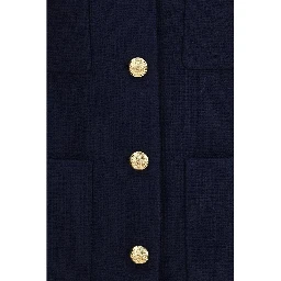 Blue Wool Oves Aries Coat