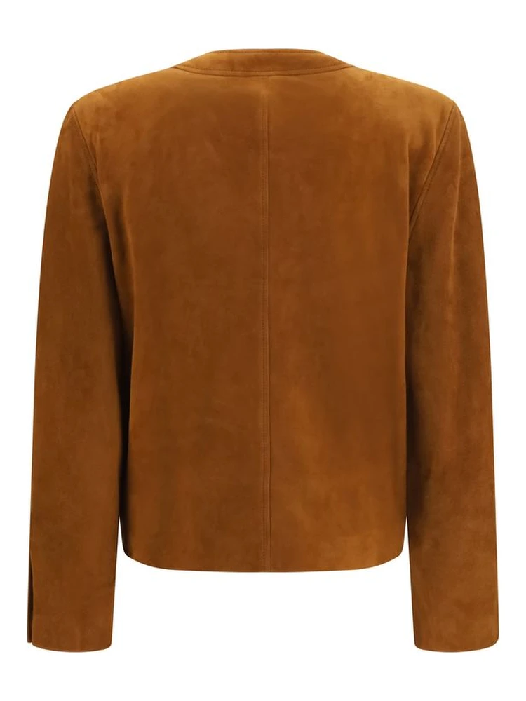 Brown Lamb Ovis Aries Aries Full-Length Jacket alternative