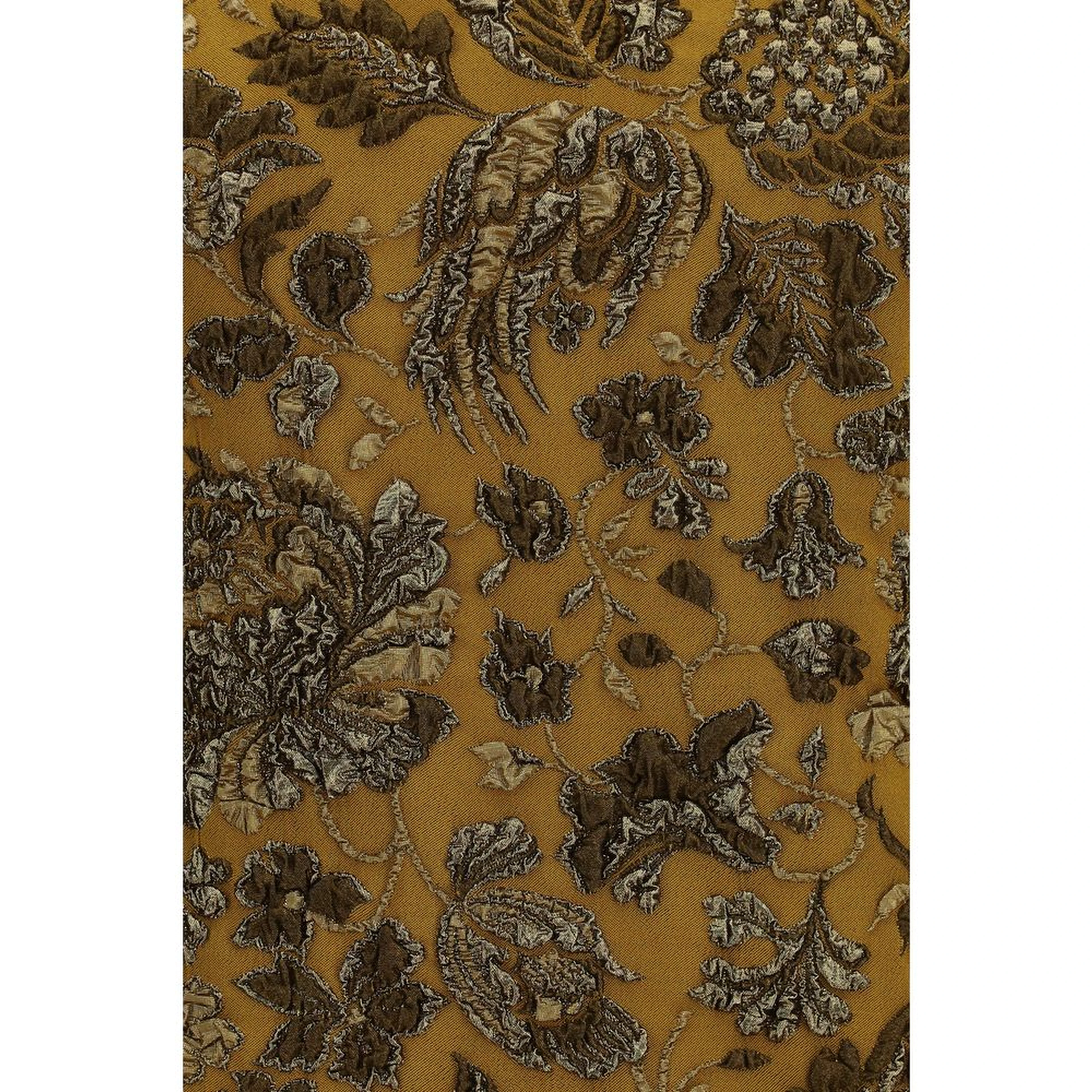 Brown Polyamide Casual Dress