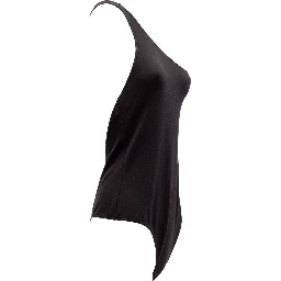 Black Women Polyamide Bodysuit