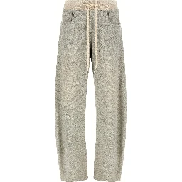 Gray Cotton Joggers (Workout Pants)