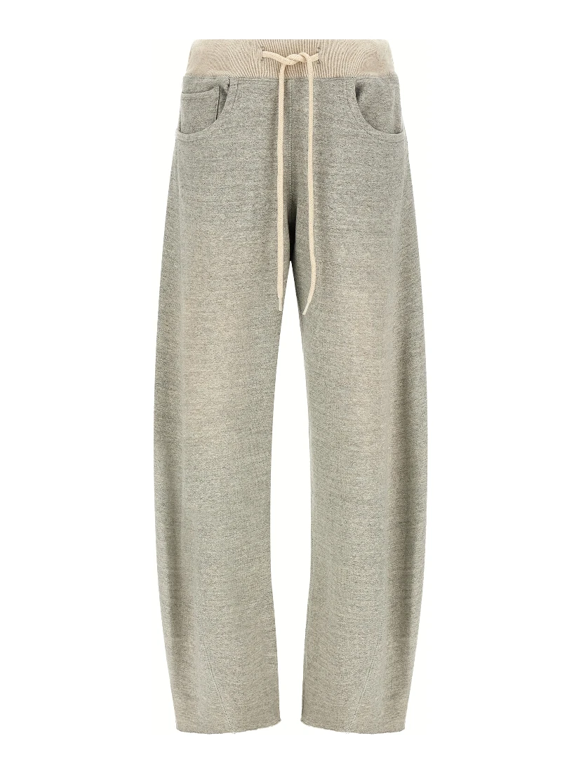 Gray Cotton Joggers (Workout Pants)