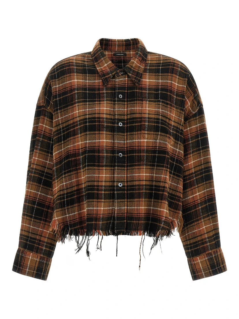 Brown Cotton Blouse