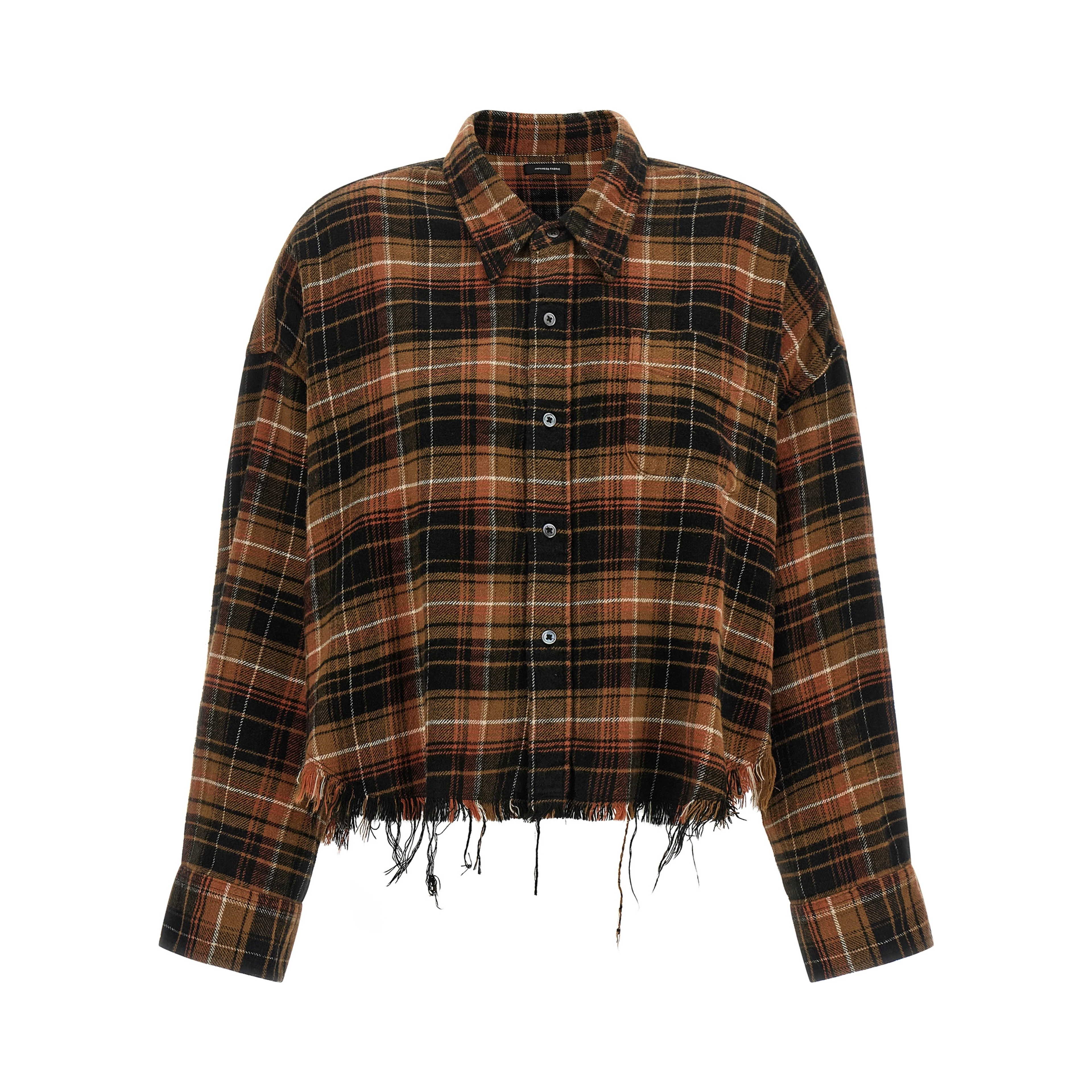 Brown Cotton Blouse