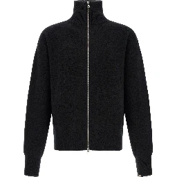 Black Cashmere Cardigan