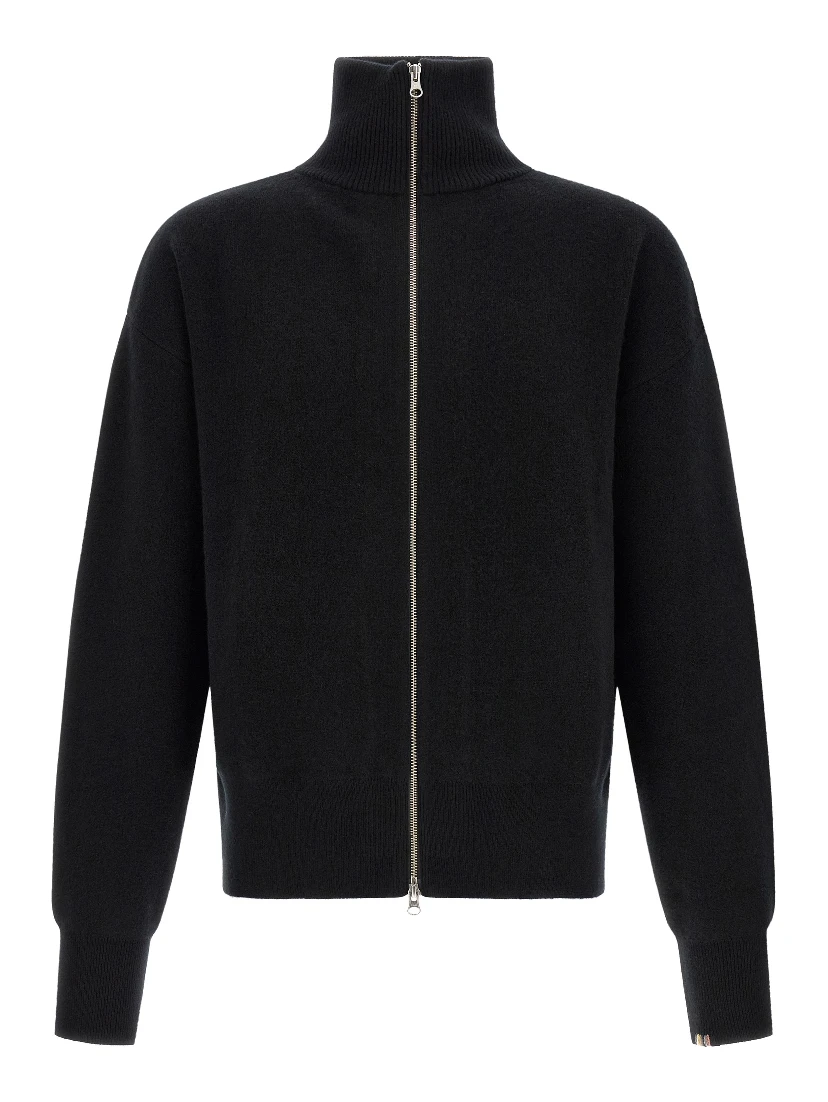 Black Cashmere Cardigan