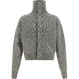 Gray Cashmere Cardigan