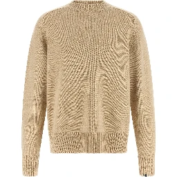 Beige Cashmere Cardigan