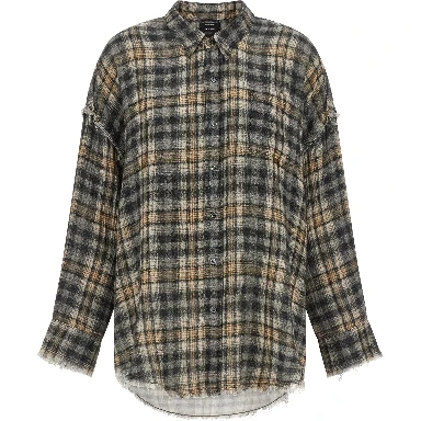 Gray Cotton Blouse