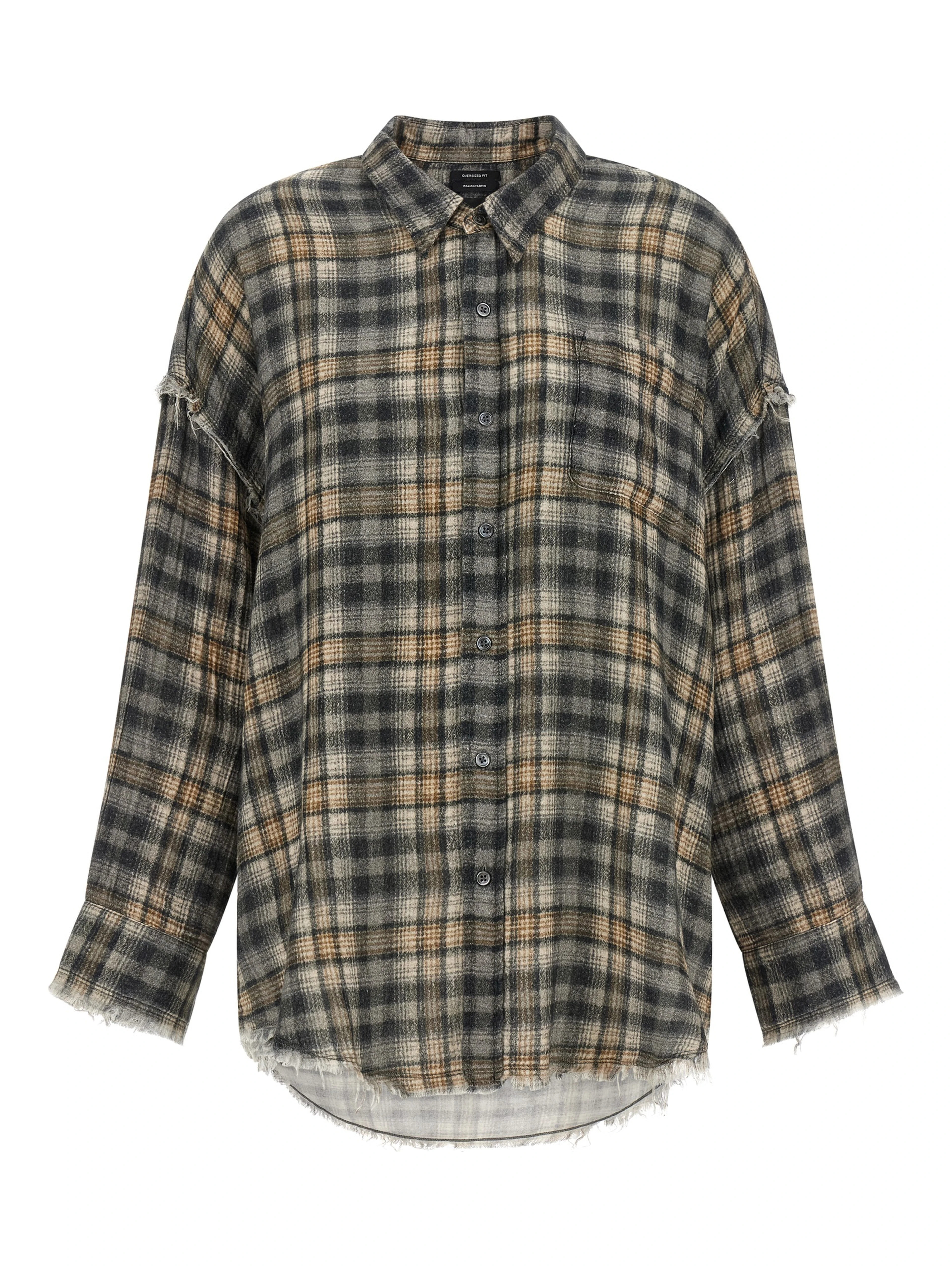 Gray Cotton Blouse