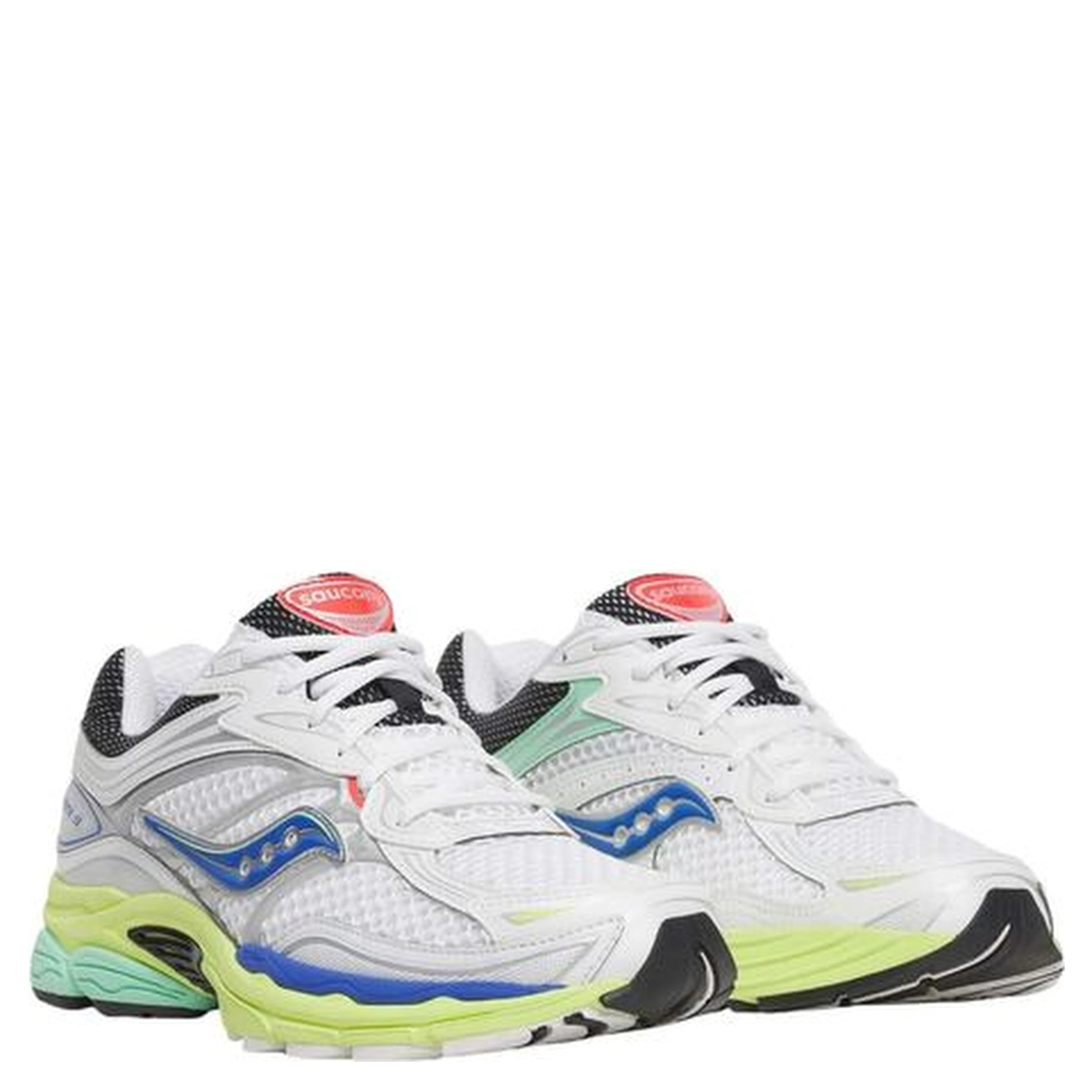 White Synthetic Athletic Sneakers